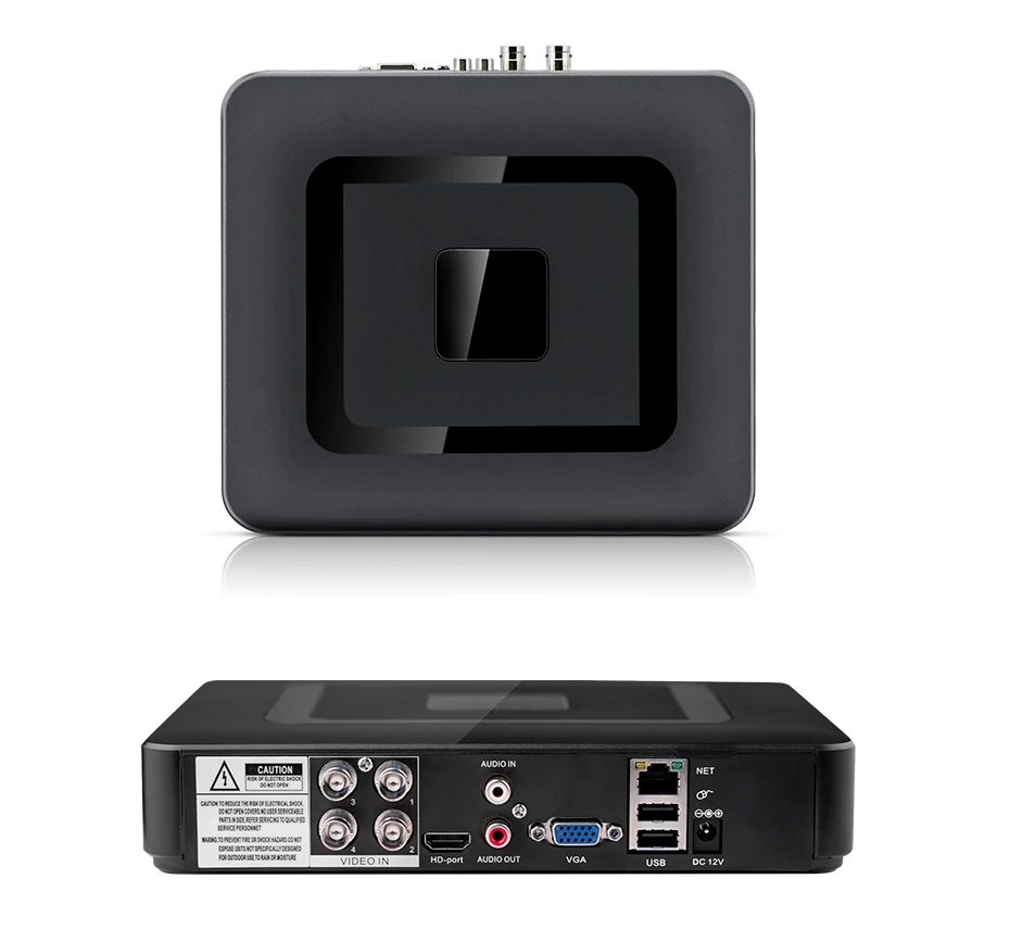 Камера видеонаблюдения KERUI 4 канала 1200TVL для помещения DVR ночное видение|Система