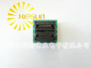 

FREE SHIPPING SOP28 ADAPTER SOP28 TURN DIP28 SOP28 TO DIP28 CHIP PROGRAMMER Socket Connector SOP28 IC ADAPTER 300MIL