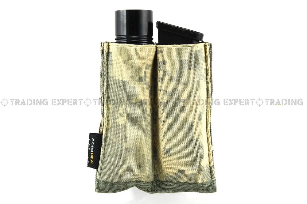 Фонарик с двойной магнитной сумкой для подключения к магазину|molle magazine pouch|magazine