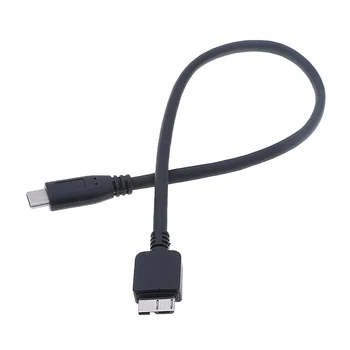 

High Quality 1Pc USB3.0 Data Cable For Type-C To Micro For Phone Computer Hdd Hard Disk Cable