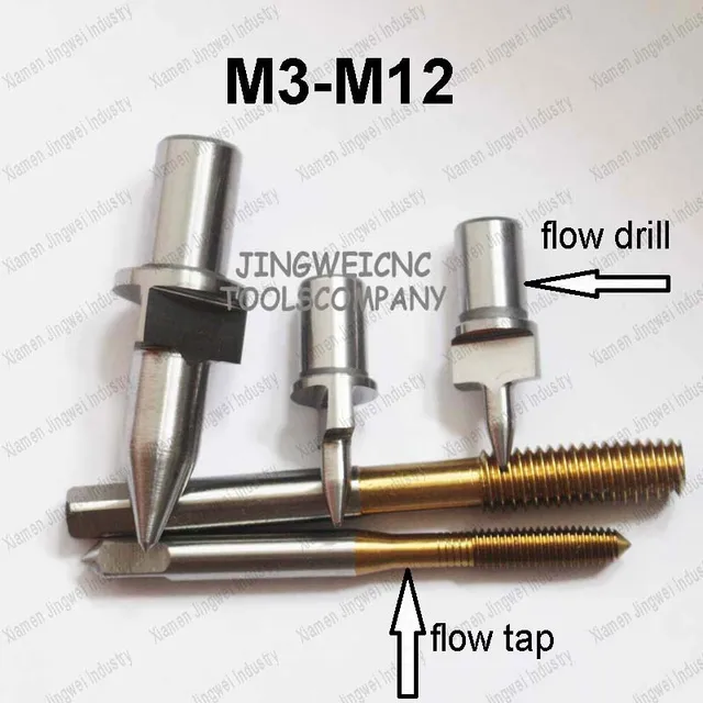 tungsten carbide flow drill flat type m3 m4 m5 m6 m8 m10 m12 form form tap