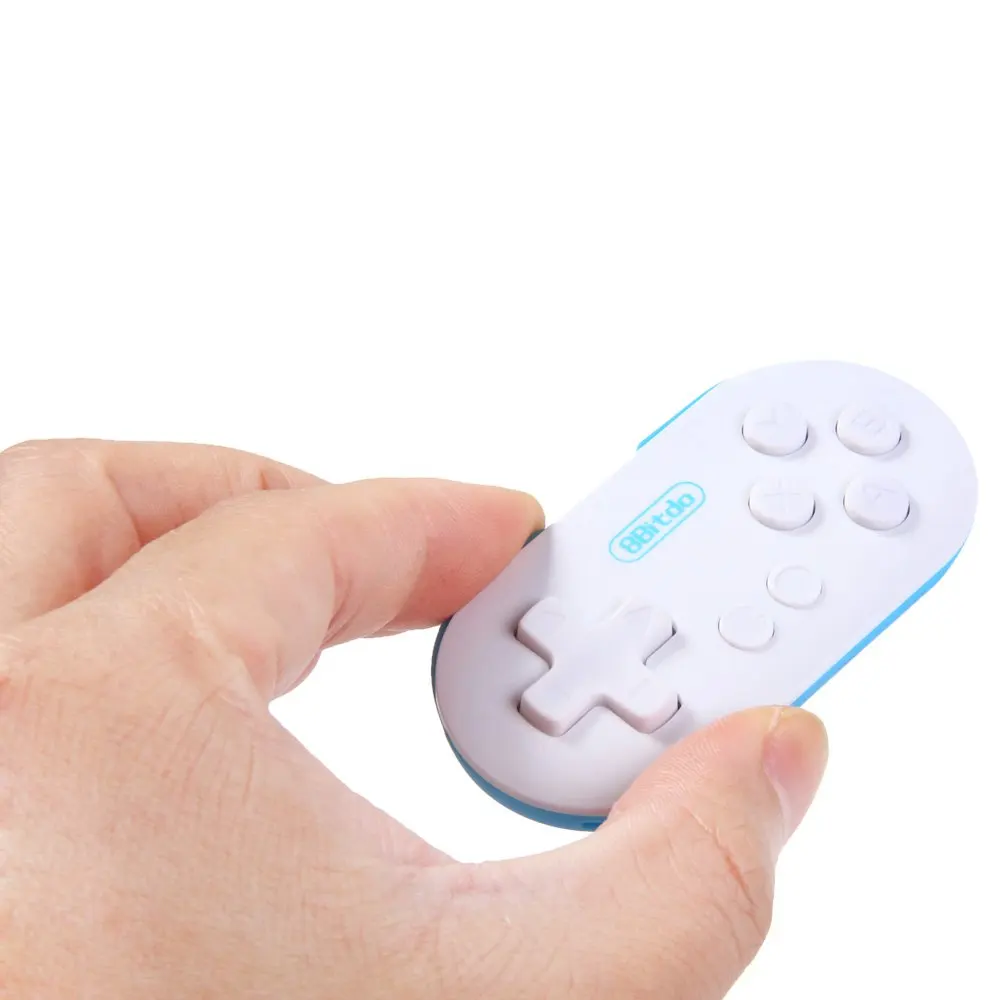 Мини 8bitdo ZERO контроллер Портативный Bluetooth Белый Беспроводной геймпад спуска