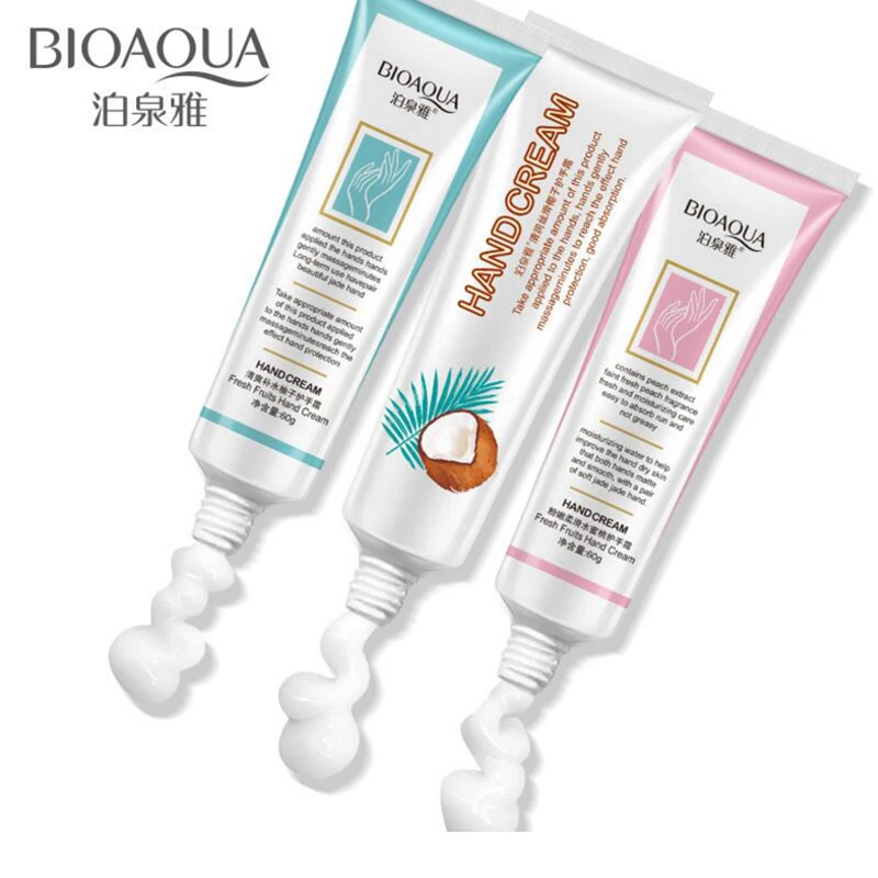 

BIOAQUA Coconut Grapefruit Peach Hand Cream Moisture Nourishing Anti Chapping Girl Winter Hand Care Lotion