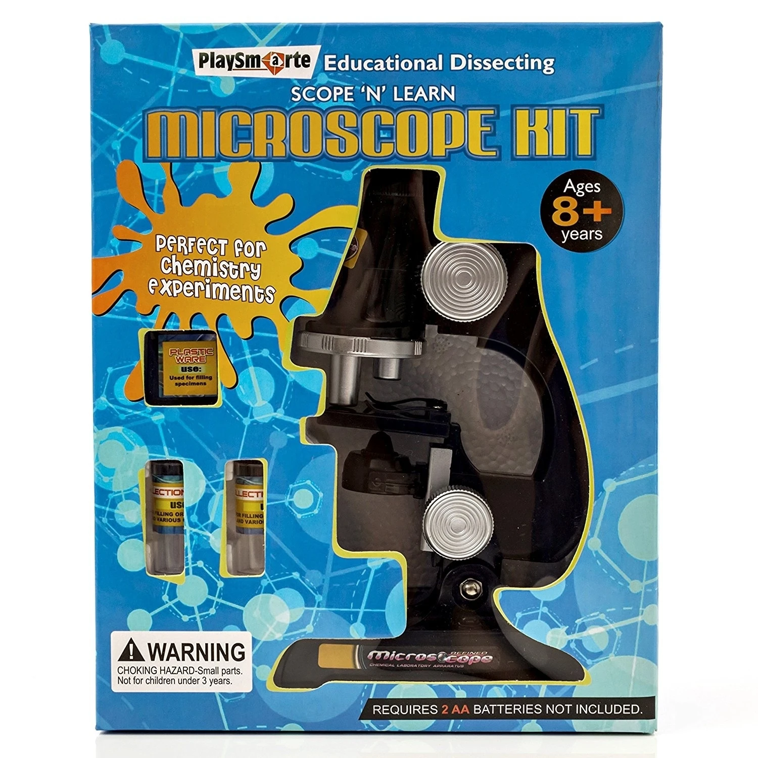 Playsmarte Kids Microscope 100X-400X (1)