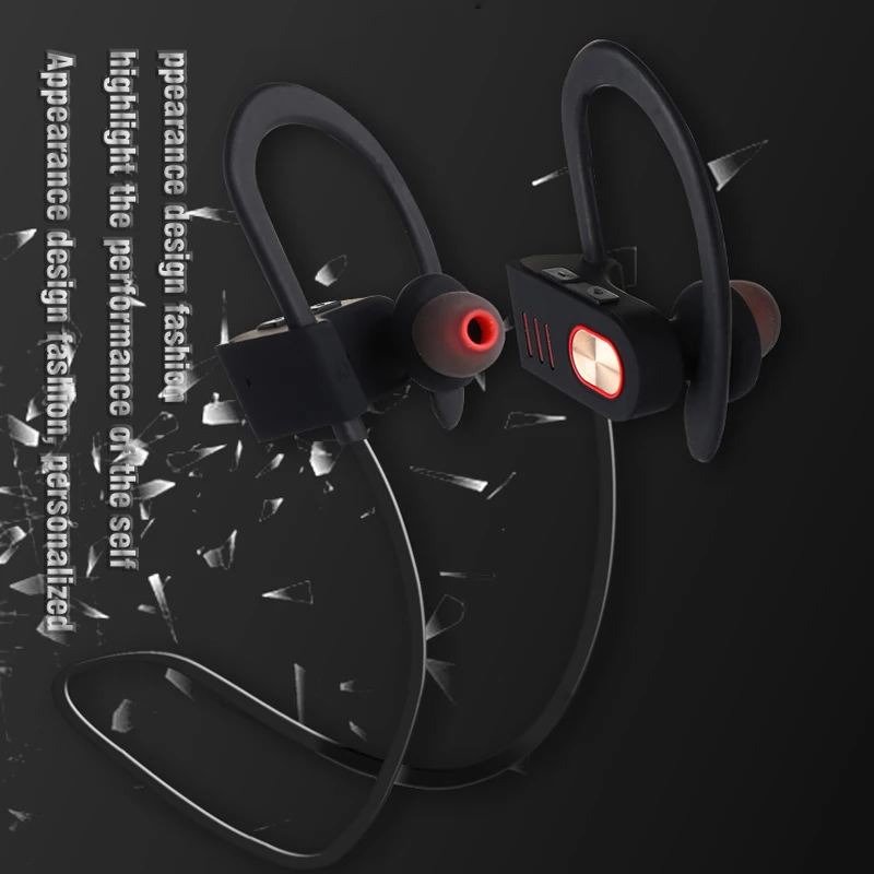 Спортивные наушники беспроводные bluetooth 4 1 IPX4 водонепроницаемые Mp3 Mp4 DJ аудио