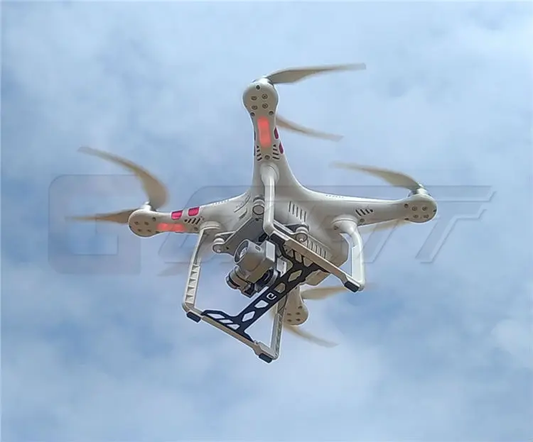 Carbon Fiber Gimbal Camera Landing Guard Protective Board Protector For DJI Phantom 3 RC Quadcopter Drone