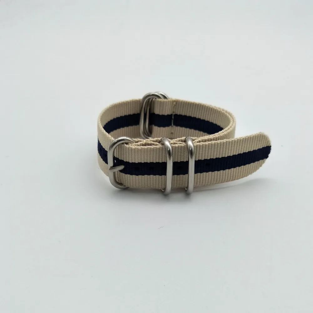 TOP quality Military diving heavy duty nylon straps 22mm Nylon Watch