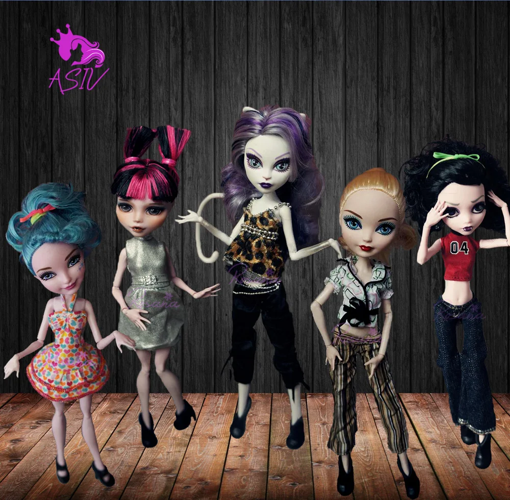 Rosana 1 Set Original Fashion Clothes Dress Trouser Blouse Short Pants Skirt Suit for Monster High