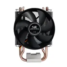 НОВЫЙ 90 мм вентилятор, 2 тепловых трубок, сторона-выдувное, для Intel LGA775 1150 115x, AM2 AM3 FM1 FM2, ПРОЦЕССОРНОГО кулера, CoolerBoss SLF-343S Бесплатная shippin