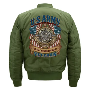 

Band Clothing Plus Size Bomber jacket Men Air Force One MA1 Mens Pilot Jackets Fashion Baseball Uniform Coat Jaqueta Masculina