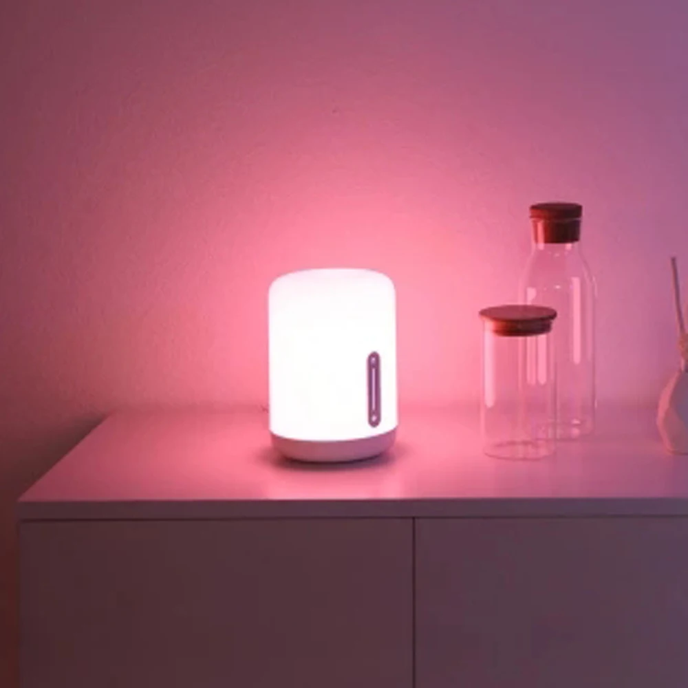 Новая прикроватная лампа Xiaomi Mijia 2 светильник WiFi/Bluetooth светодиодный светильник умный Внутренний Ночной светильник работает с Apple HomeKit