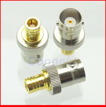 

10pcs/lot BNC female jack to SMB female jack RF adapter connector straight