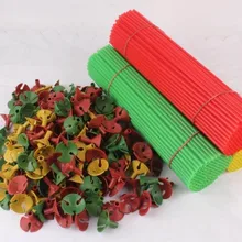 Best Selling 50pcs 27cm Balloon Accessories Balloon Stand Birthday Party Supplies Decorative Plastic Trailer Balloons Free Shipp