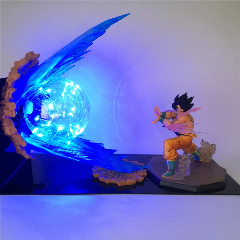 Dragon Ball Z лампа Гоку прочность бомбы Творческий Настольная лампа декоративный светильник ing детские игрушечные фигурки из ИГРЫ Dragon Ball DBZ(“светодиодный ночной Светильник для детей