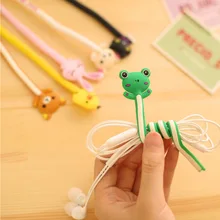 Lovely Cartoon Animal Long Cable Winder Wire Organizer Wire Holder For Earphonec&ables