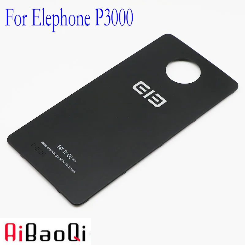 

New Original Back Shell Battery Cover Case For Elephone P3000 P3000S Mobile Smartphone black White Color+3M adhesive
