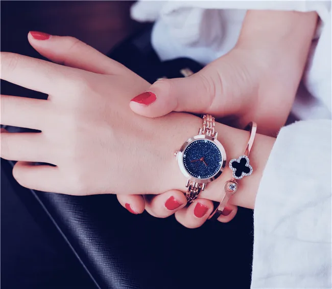 Простой Блестящий маленький циферблат для женщин часы Роскошные Кварцевые женский часы 2018 BGG бренд Женская мода нержавеющая сталь браслет