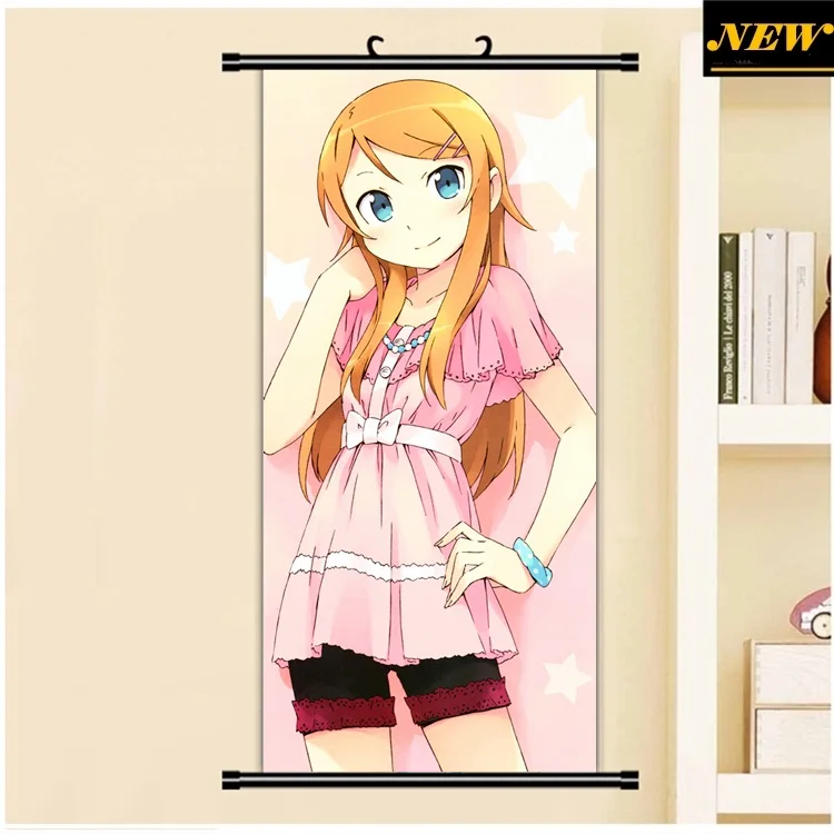 45X95 см Oreimo Ore no Imoto Cute Kousaka. Kirino Япония мультфильм аниме стены прокрутки картина плакат Художественная ткань холст живопись