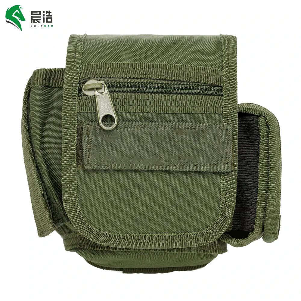 Laser-Cut Molle Pouch Pocket Velcro for Outdoor Sports Tactical Waist Pack Bag