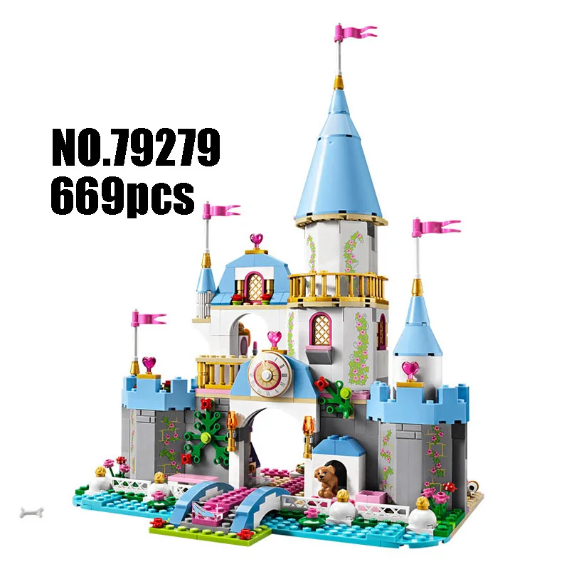 

Models Building Toy Cinderellas Romantic Castle 669pcs 79279 Building Blocks Compatible Lego Disney Princess 41055 Toy & Hobbies