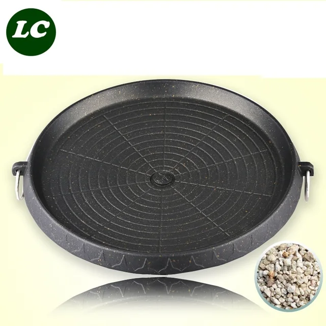 32cm Bbq Cookware Outdoor Cooking Utensils Barbecue Plate Grill 32cm Bbq Cookware Outdoor Cooking Utensils Barbecue Plate Grill Nonstick Stainless Steel Anium Furnace