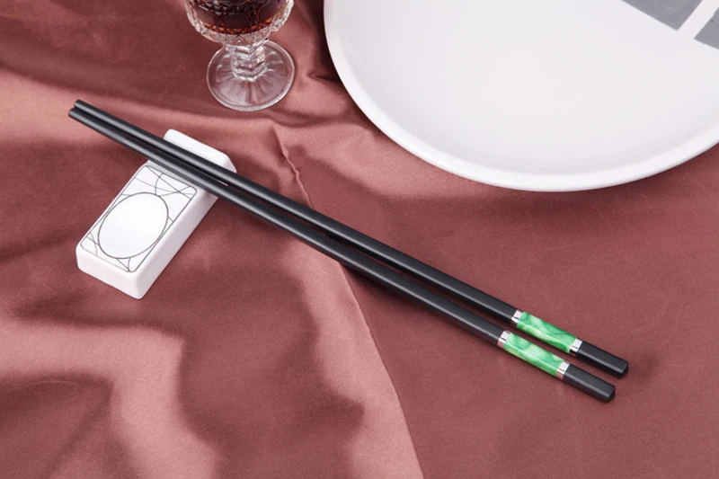 Tofok палочки для еды сплав суши Хаши Китайский Корейский стиль Chop палочки Нескользящие многоразовые бытовые столовые приборы подарок