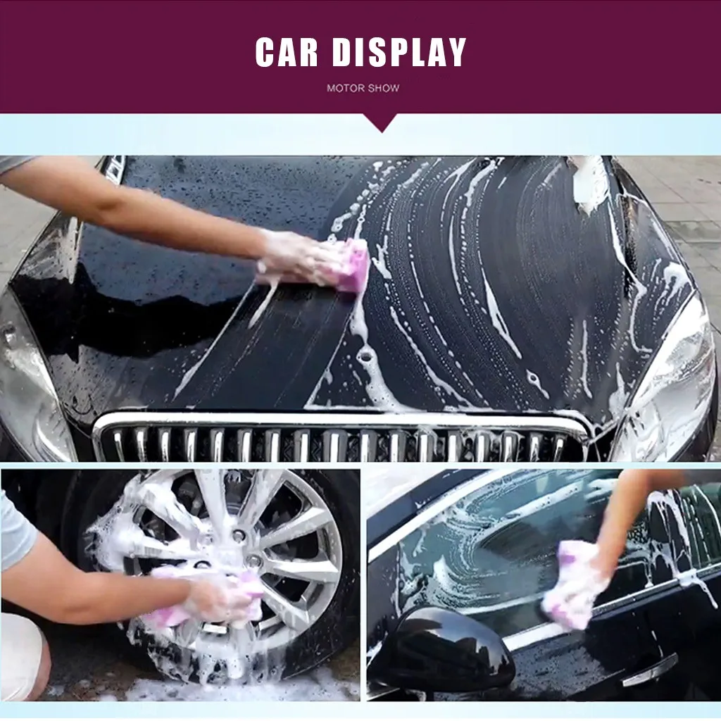 

Quicksand Type Honeycomb Car Wash Sponge For Polishing Waxing