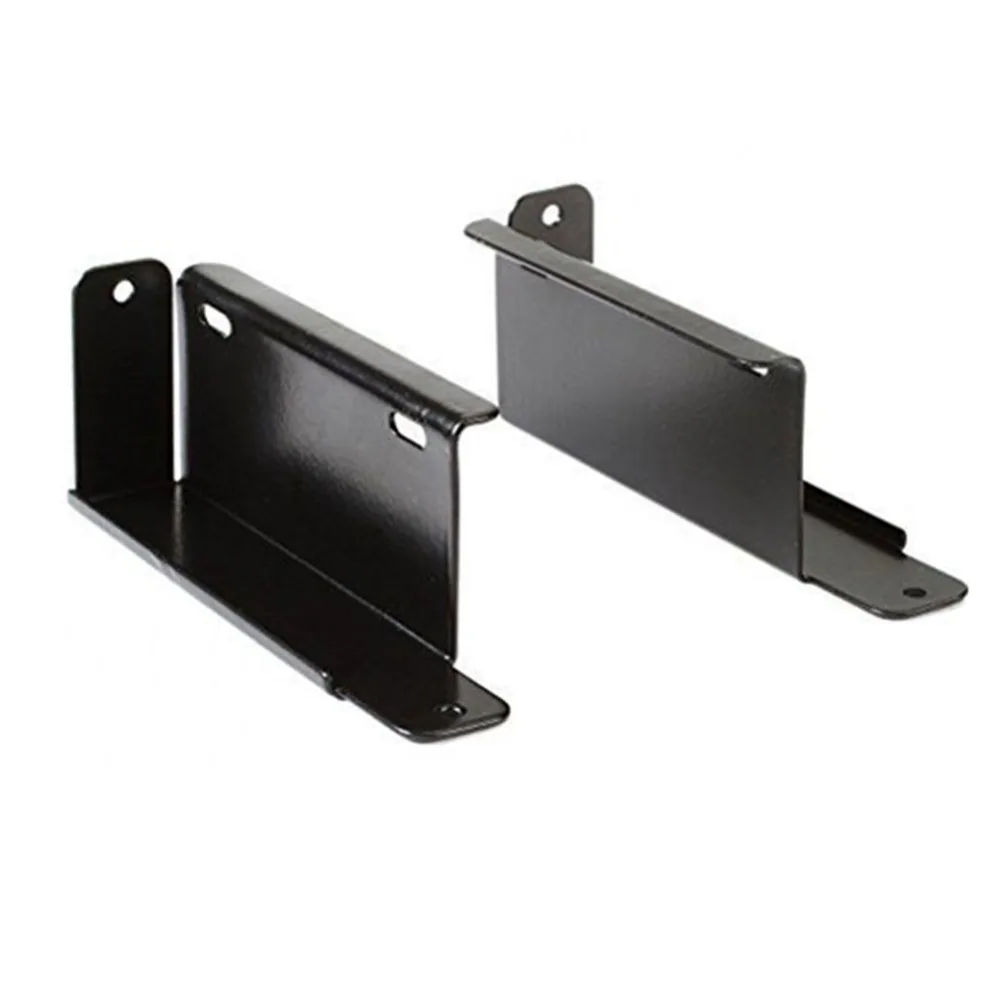 2 Pieces Pedal Power Mounting Bracket Kit for Pedal Power Supply Metal