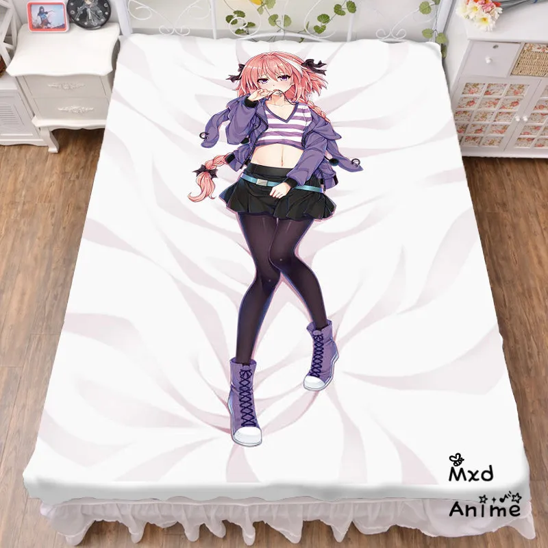 Японское аниме fate stay night saber простыня пледы одеяло постельные принадлежности