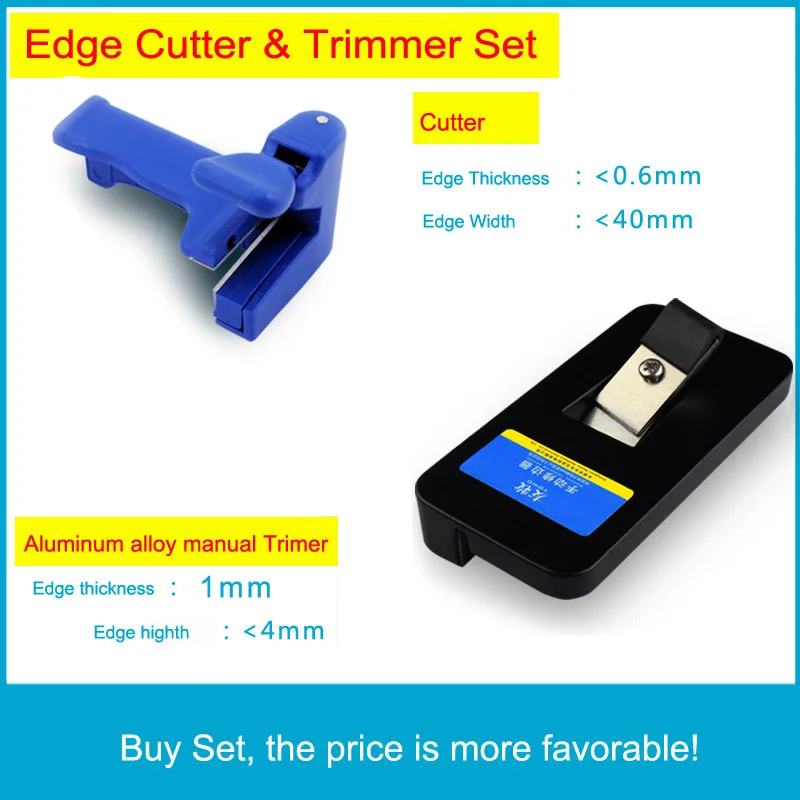 

Free Shipping manual edge end cutter and edge band trimmer set 2pcs/set