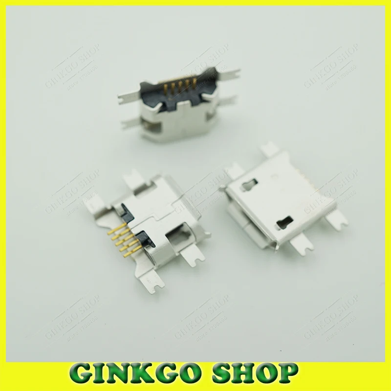 500 шт./лот Micro USB разъем зарядки для Blackberry/Lenovo/OPPO/ZTE V880 U880 N880S N760 Huawei C8650 y220|connector
