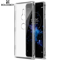 Bolomboy Прозрачный чехол для sony Xperia XA2 ультра XZ2 Премиум чехол для sony H3213 H3113 случае мягкая силиконовая Обложка ТПУ