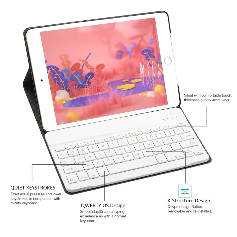 Чехол-клавиатура для Apple iPad Air 3 10,5 чехол-клавиатура для iPad Air 3 10,5 Pro 10,5 чехол-клавиатура A2152