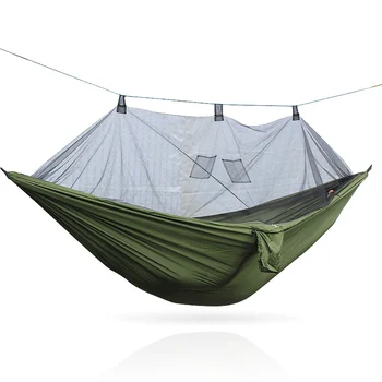 

Mosquito net camping hammock has many sizes and colors