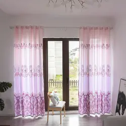 Новый европейский стиль полуплотные шторы для гостиной спальни окна Декор шторы ткань готовые шторы Жалюзи