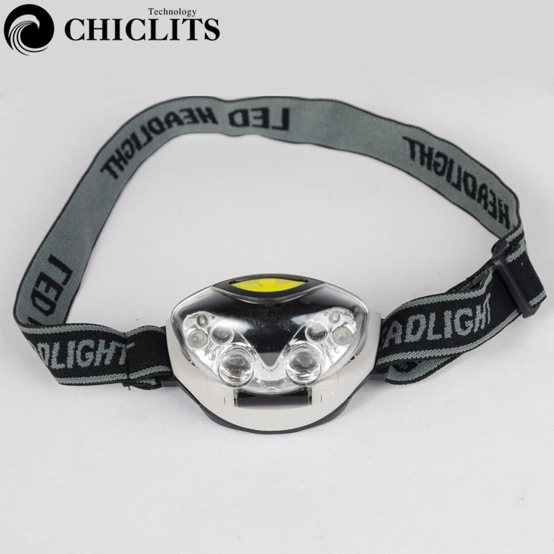 

CHICLITS 6 LED 3 Modes Mini Headlight Flashlight Outdoor Sports Camping Fishing Auto Repair Super Bright Energy Saving Headlamp
