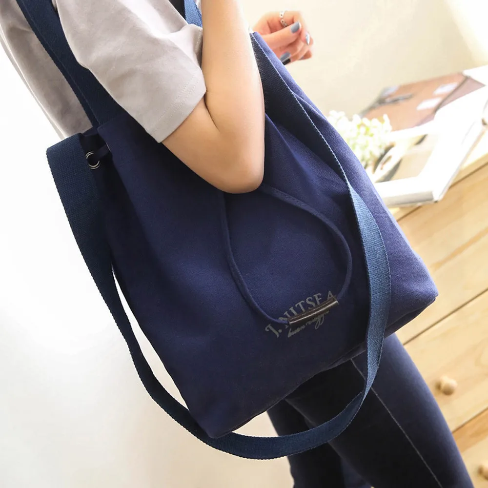 

Bags Handbags Women Famous Brands Fashion Handbag Canvas Shoulder Bag Large Tote Ladies Purse Shopping Bags Bolsas Feminina
