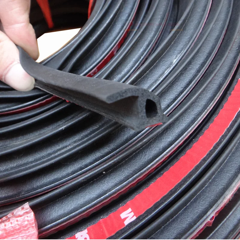 

2015 "P" type car seal strip,5M auto door window trunk seal dustproof sound insulation EPDM RUBBER strips,Also applies to home