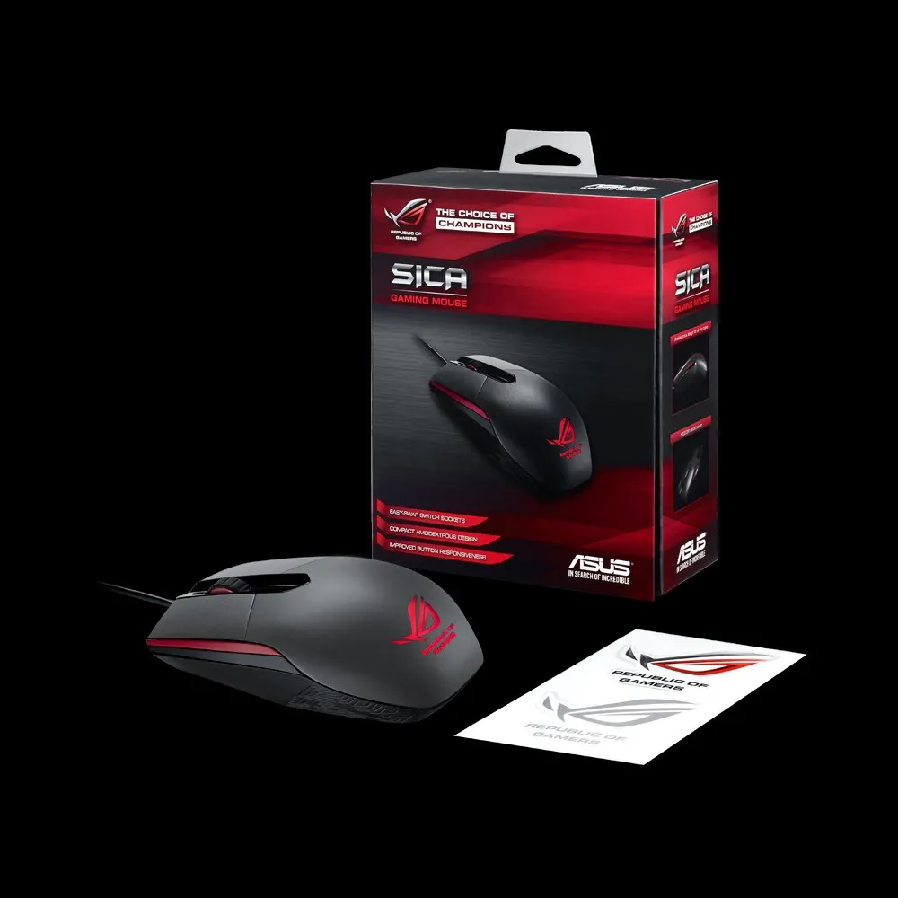 Игровая Проводная сменная USB-мышь ASUS P301-1A ROG gaming CF / LOL | Компьютеры и офис