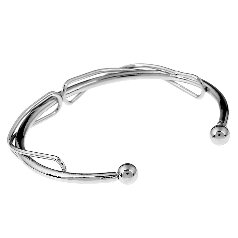 Fashion Gold Sliver plaqué Alliage Brassard Bracelet Brassard Bracelet Brassard Bijoux
