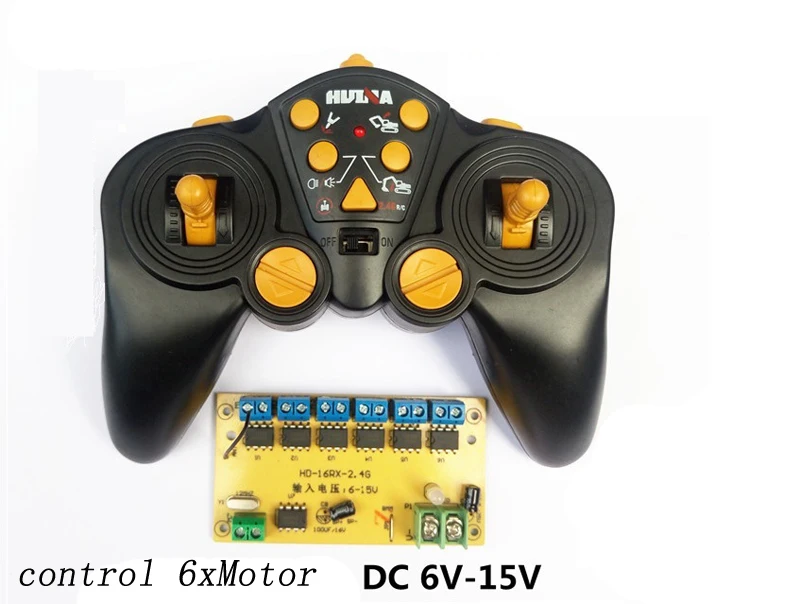 remote control and receiver for rc cars