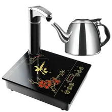 Электрический чайник автоматическая вода электромагнитная чайная печь из нержавеющей стали насосный комплект
