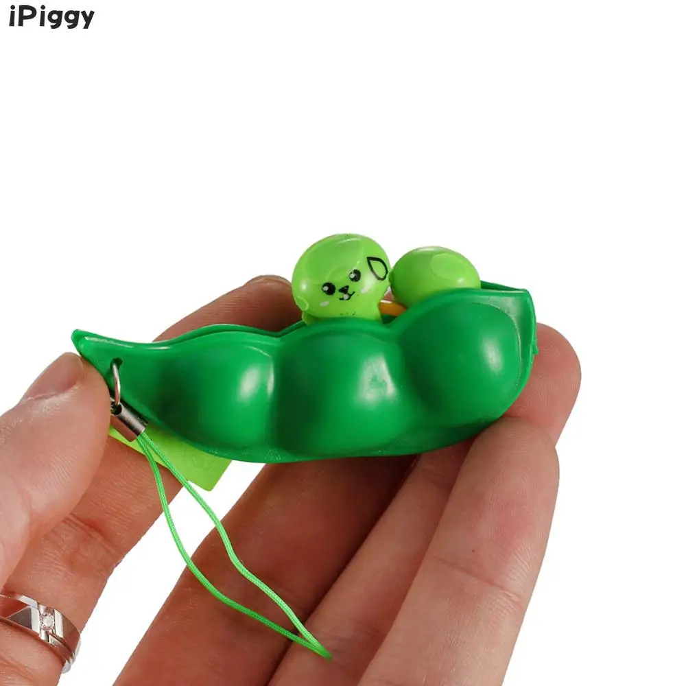 2017 iPiggy Новый 1 шт. горячая Распродажа брелок для ключей Pop Up Pea Забавный