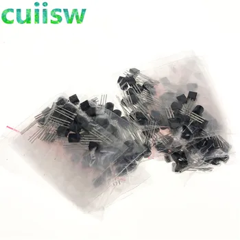 

S9012 S9013 S9014 A1015 C1815 S8050 S8550 2N3904 2N3906 A42 A92 A733,17valuesX10pcs=170pcs,Transistor Assorted Kit