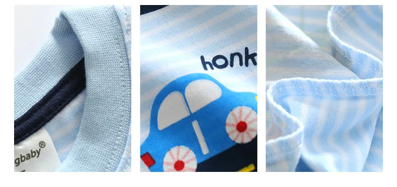 2017 New Brand top quality kids clothing summer boys short sleeve O-neck t shirt Cotton embroidery cartoon striped tee tops HTB1P2JUNXXXXXbqaFXXq6xXFXXXr - 2017 New Brand top quality kids clothing summer boys short sleeve O-neck t shirt Cotton embroidery cartoon striped tee tops