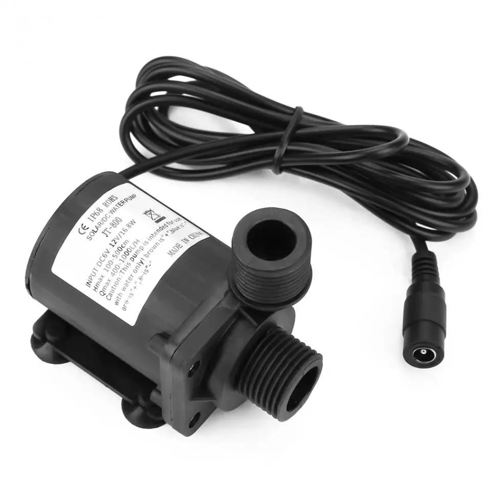 Мини DC бесщеточный низкая Шум Boost водяной насос 12 V/24 V Профессиональный инструмент высокое качество