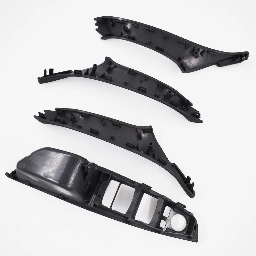 cheap Black Door Handle Recessed Grip Switch Panel for BMW 5 Series F10 F11 4PCS