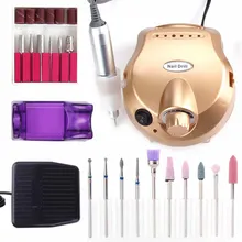 30000RPM Professional Ceramic Manicure Cutter Set Electric Nail Drill Milling Machine Diamond Cutters Manicure Apparatus Tools