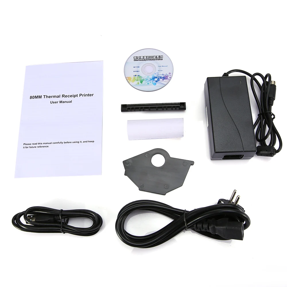 HOIN HOP E801 USB/Bluetooth/WiFi Термальный чековый принтер более быстрая скорость POS для Android iOS