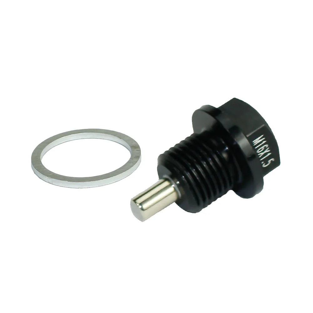 Oil Drain Plug M16*P1.5MM Magnetic Oil Sump Drain Plug Oil Drain Plug For Most Vehicles With 16x1.5 Threaded